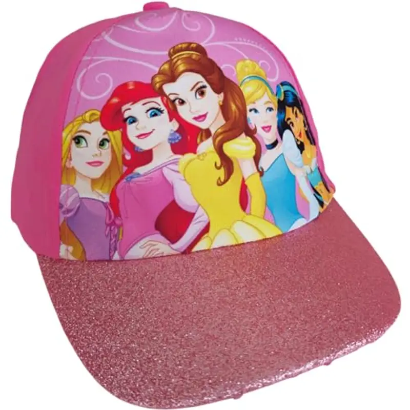 ILS I LOVE SHOPPING Cappello con Visiera da Ragazzo/Bambino Berretto da Baseball Regolabile (Principesse)