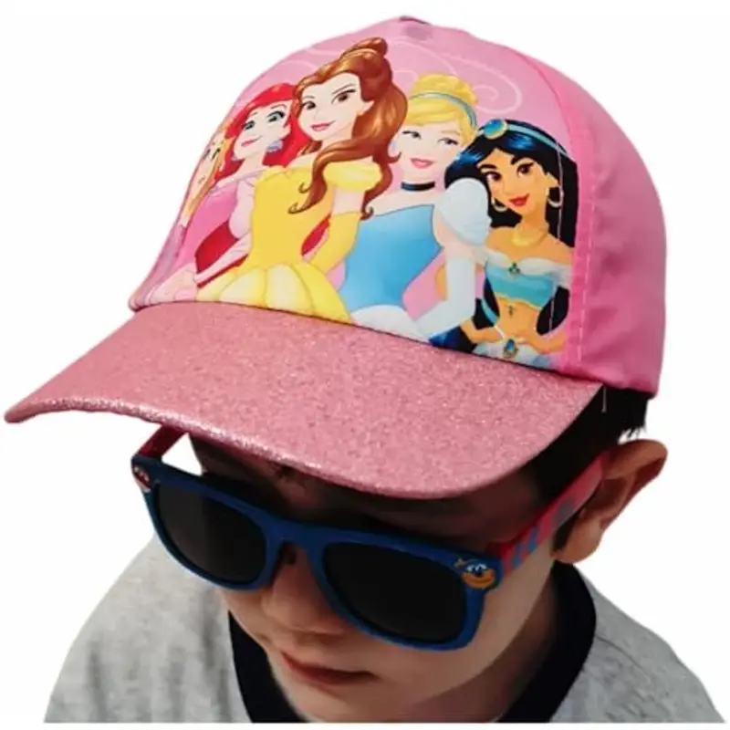 ILS I LOVE SHOPPING Cappello con Visiera da Ragazzo/Bambino Berretto da Baseball Regolabile (Principesse) miniatura 2