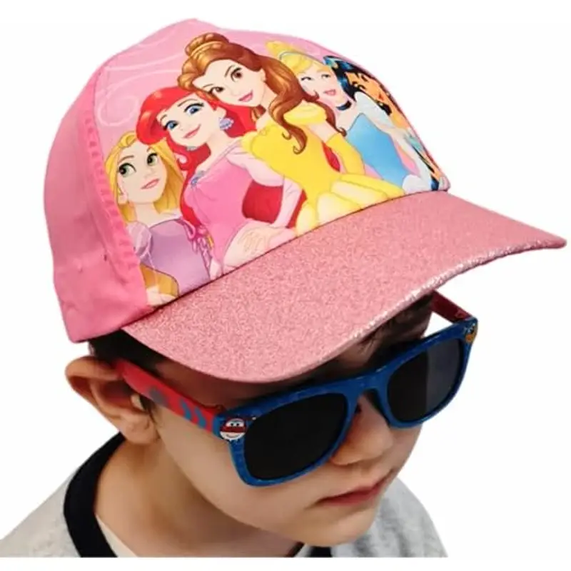 ILS I LOVE SHOPPING Cappello con Visiera da Ragazzo/Bambino Berretto da Baseball Regolabile (Principesse) miniatura 3