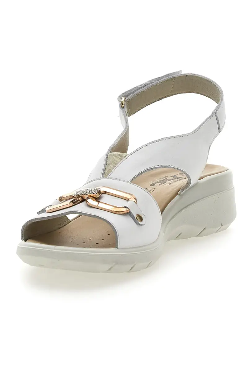 Sandali Bianchi Made In Italy Imac 757390140501 [BIANCO] miniatura 4
