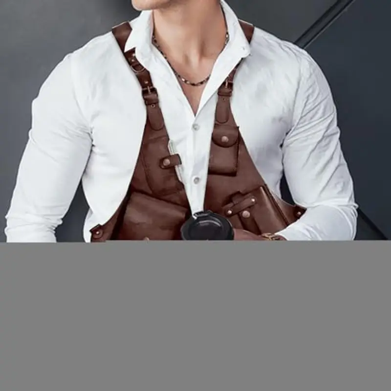 Imbracatura antifurto da uomo in pelle, portafoglio regolabile con imbracatura medievale retrò | custodia per telefono per uomini e donne, borsa a portafoglio regolabile in pelle PU, borsa per miniatura 3