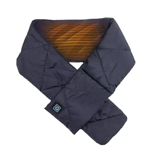 Imetec Heat On The Go Puffer Scarf - Sciarpa Riscaldante Cordless 3 Temperature, Blu - Calore Extra per Collo e miniatura 2