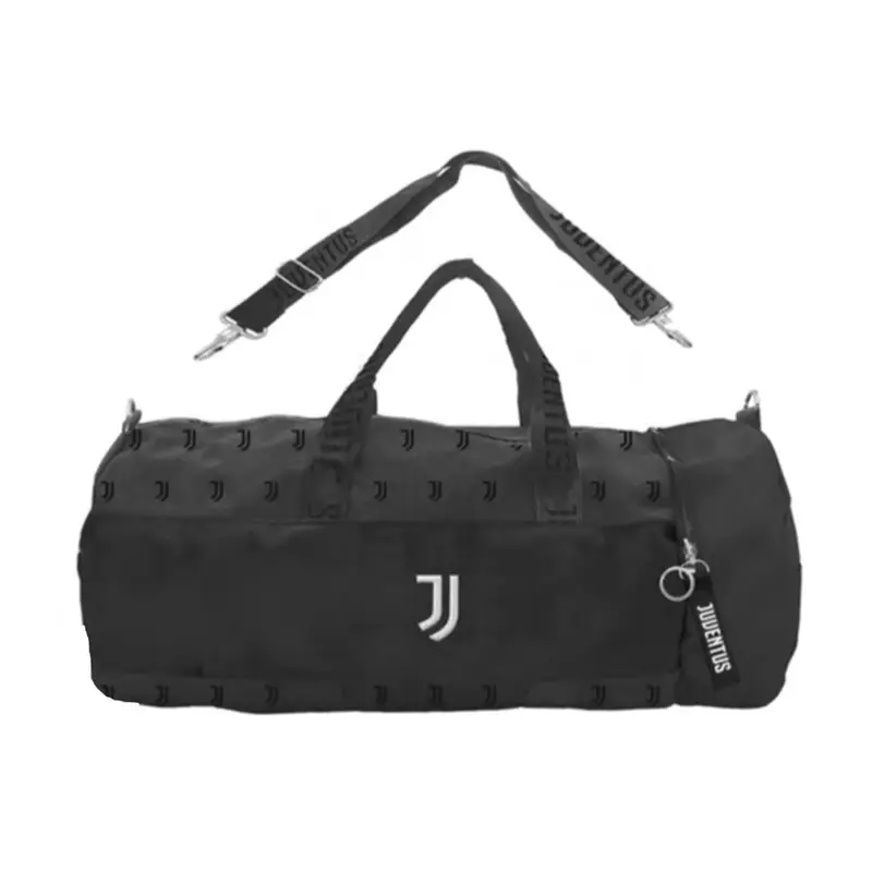 Borsone Calcio Juve Ricamo Nero Bianco Uomo TU