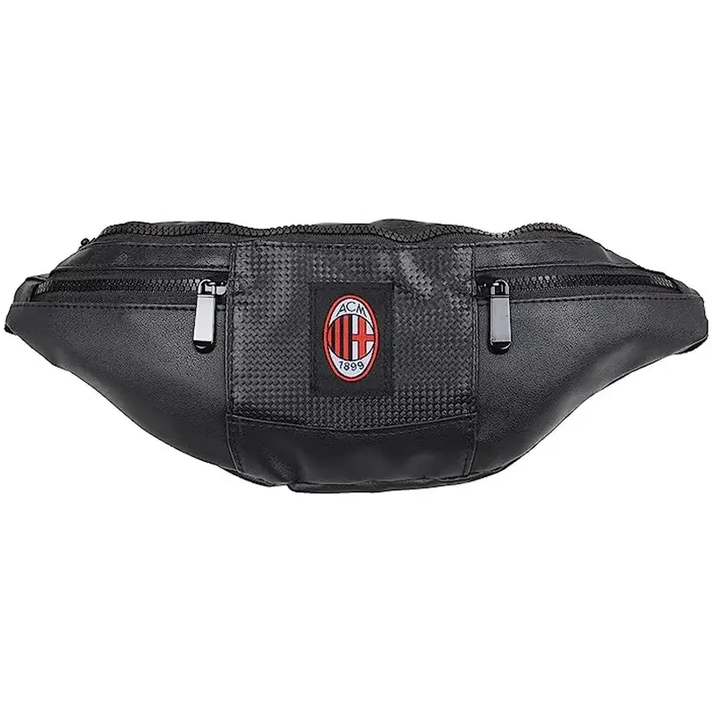 Marsupio Milan Carbon Nero Rosso Uomo TU