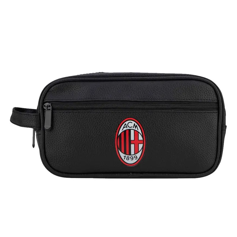 Pochette Milan Pelle Nero Rosso Uomo TU