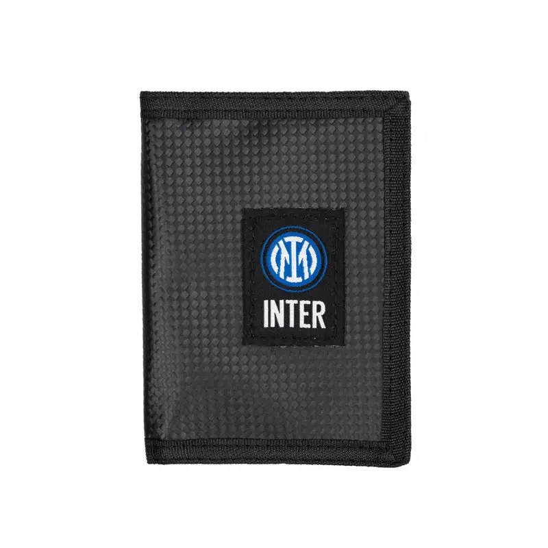 Portafoglio Inter Carbon Nero Azzurro Uomo TU
