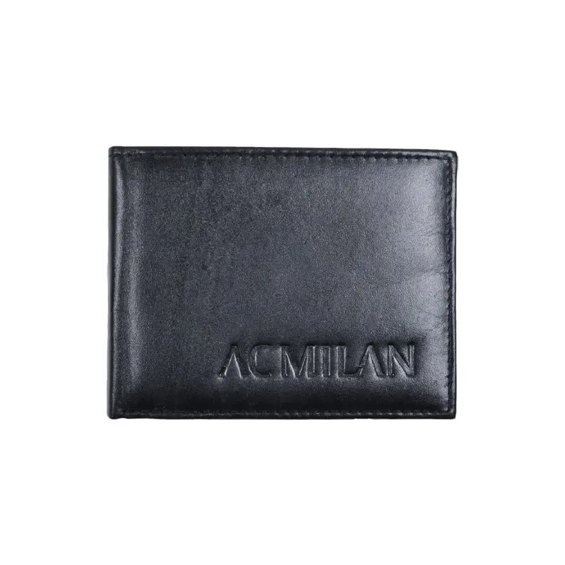 Portafoglio Milan Pelle Nero TU