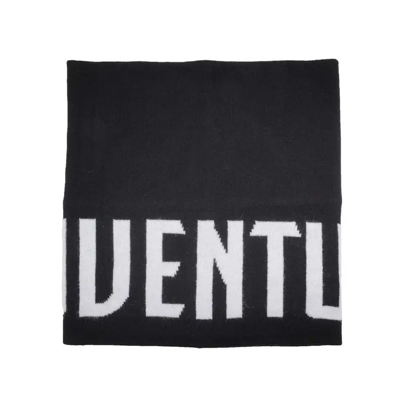 Scaldacollo Juve Jacquard Nero Bianco Uomo TU