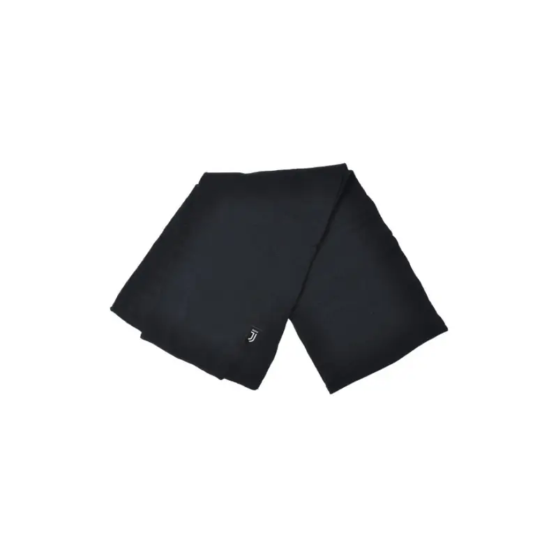 Sciarpa Calcio Juve Liscia Nero Bianco TU