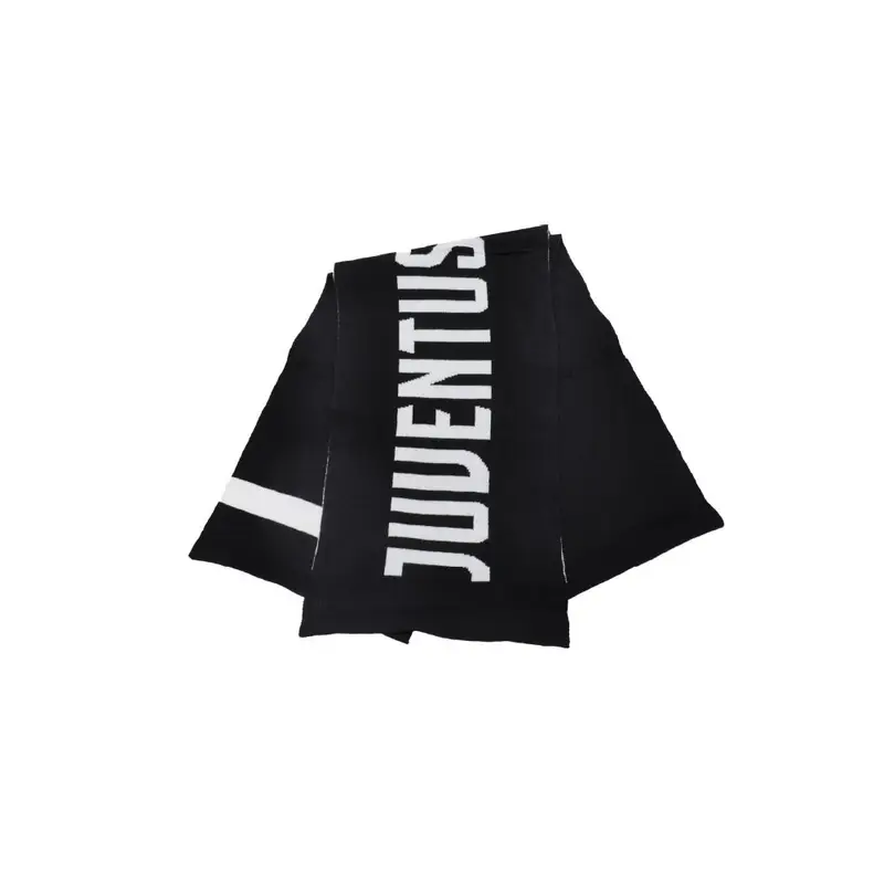 Sciarpa Calcio Juve Nero Bianco TU