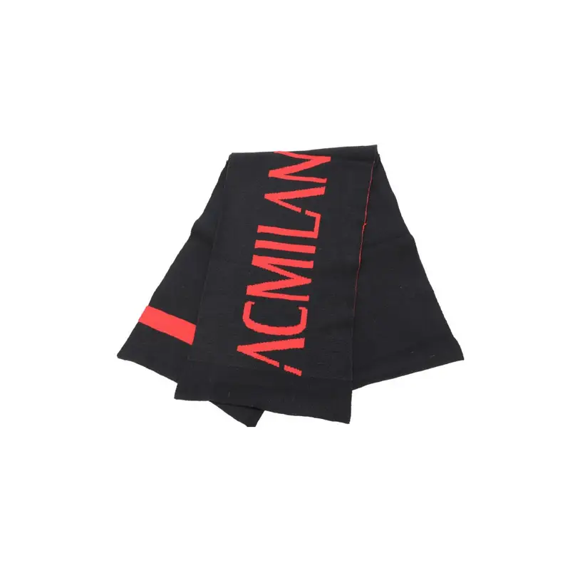 Sciarpa Calcio Milan Nero Rosso TU
