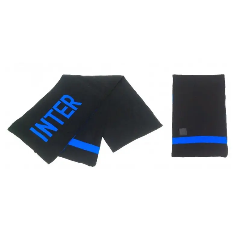 Sciarpa Inter Jacquard Nero/Azzurro Uomo TU