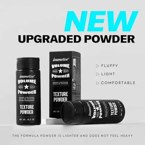 immetee Volume Powder per capelli di uomini e donne, polvere per il sollevamento delle radici, effetto opaco e finitura miniatura 2