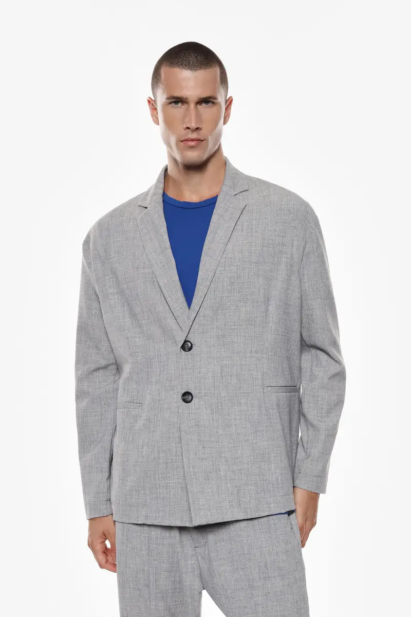 Imperial Blazer Grigio 3570836 miniatura 2