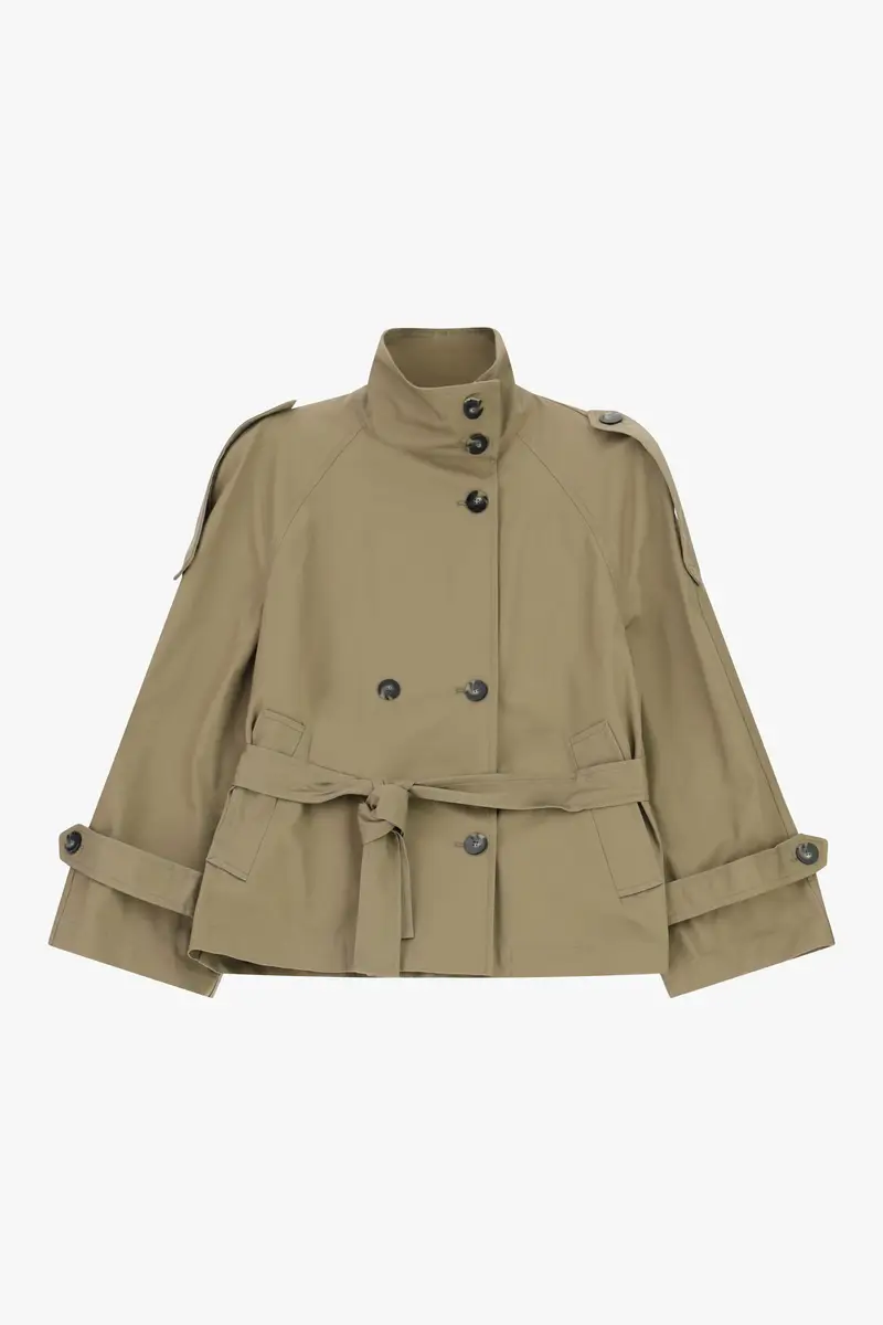 Blazer corto doppio petto con cintura Kaky