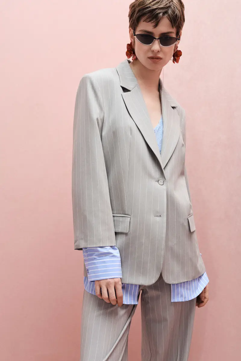 Imperial Blazer Grigio 4216643 miniatura 3