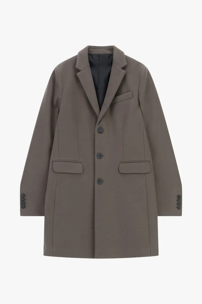 Cappotto monopetto con tasche Corda