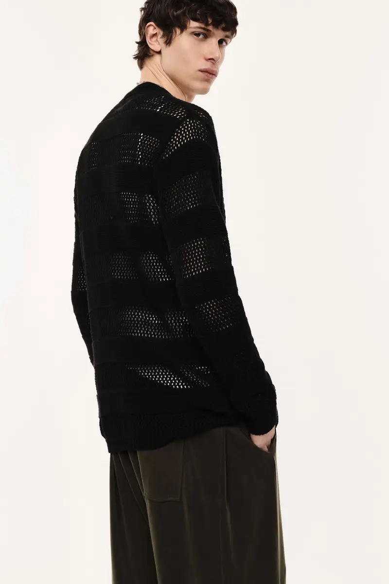 Imperial Cardigan Nero 4245756 miniatura 3