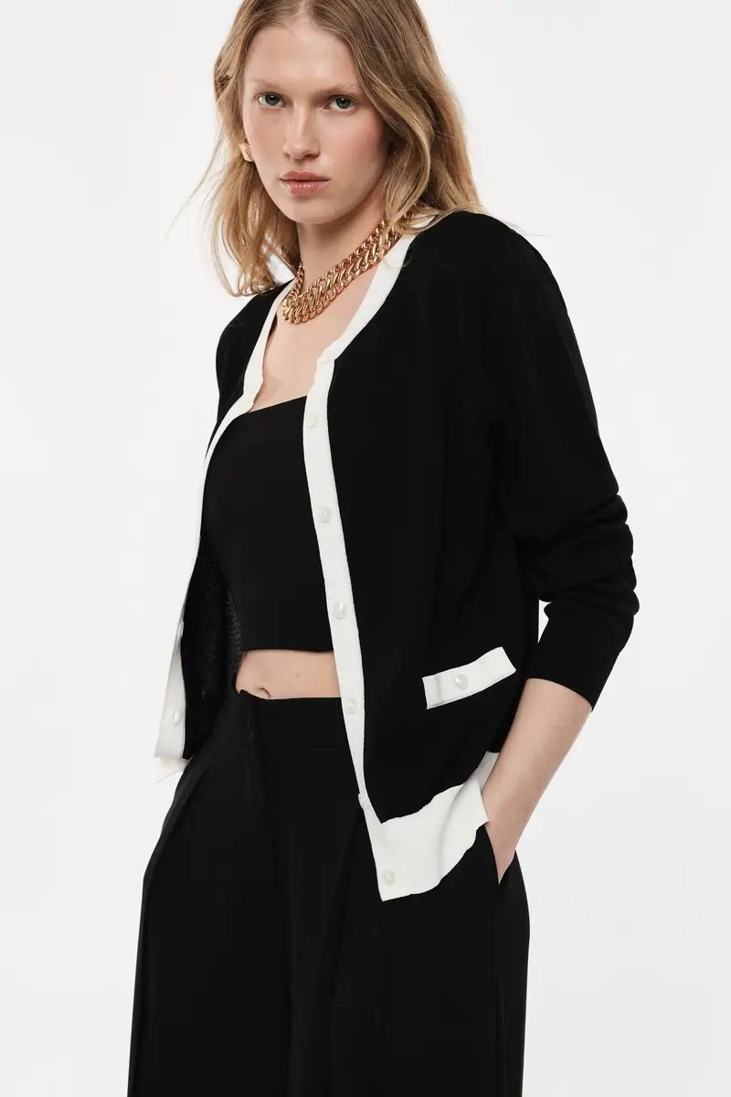 Imperial Cardigan Nero 4346156 miniatura 2