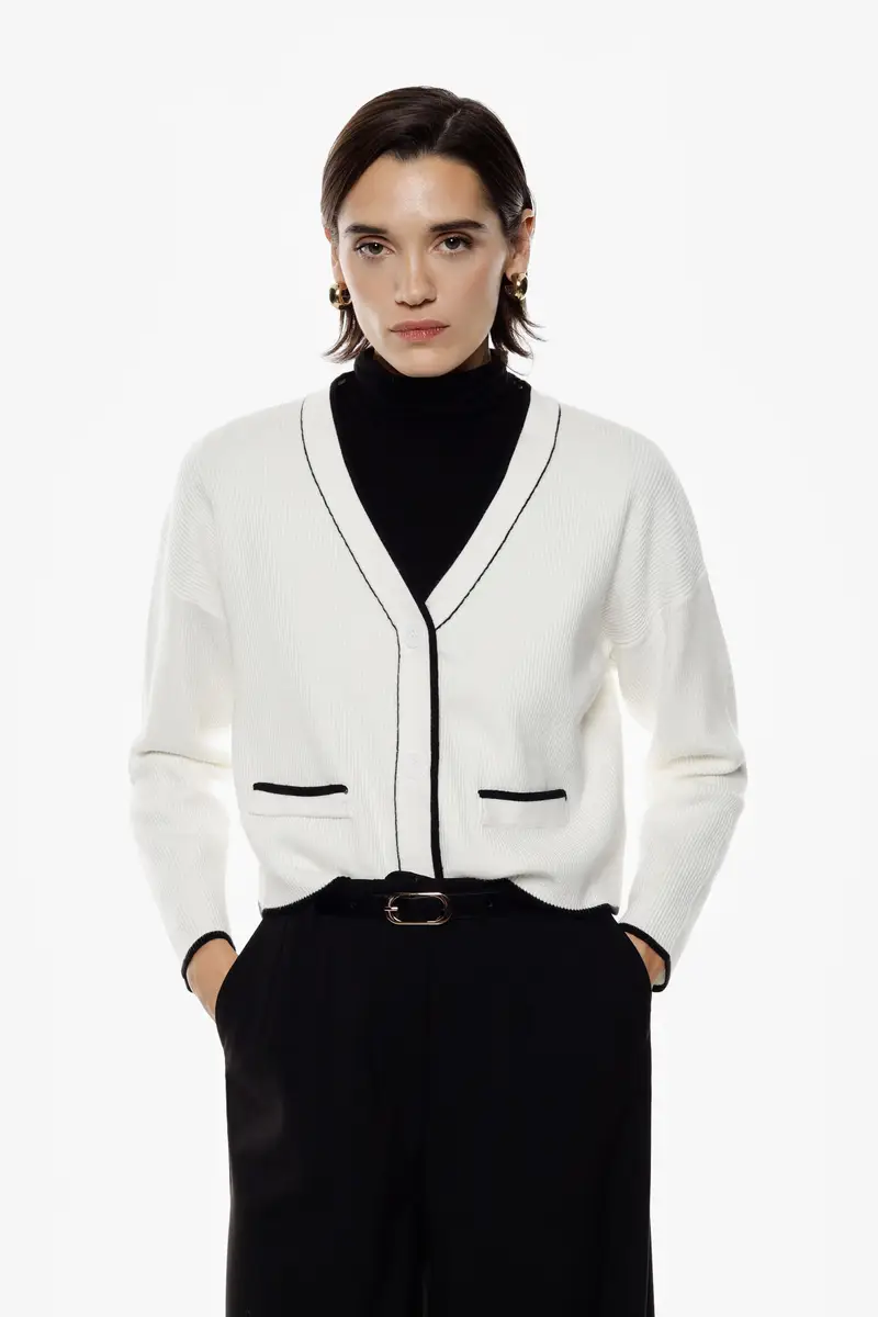 Imperial Cardigan Bianco 4283671 miniatura 2
