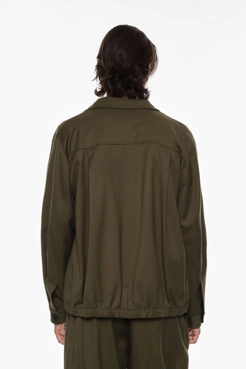 Giacca camicia con bottoni Army miniatura 3