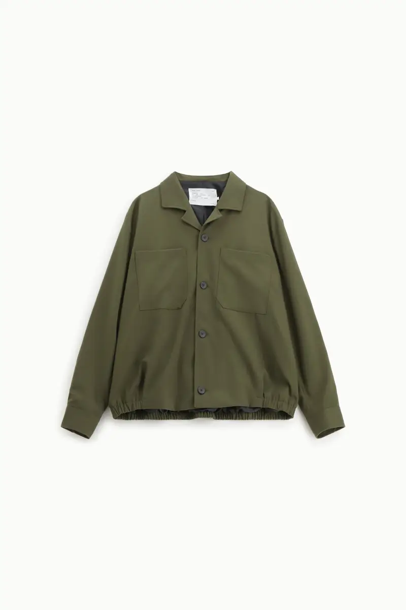 Giacca camicia con bottoni Army