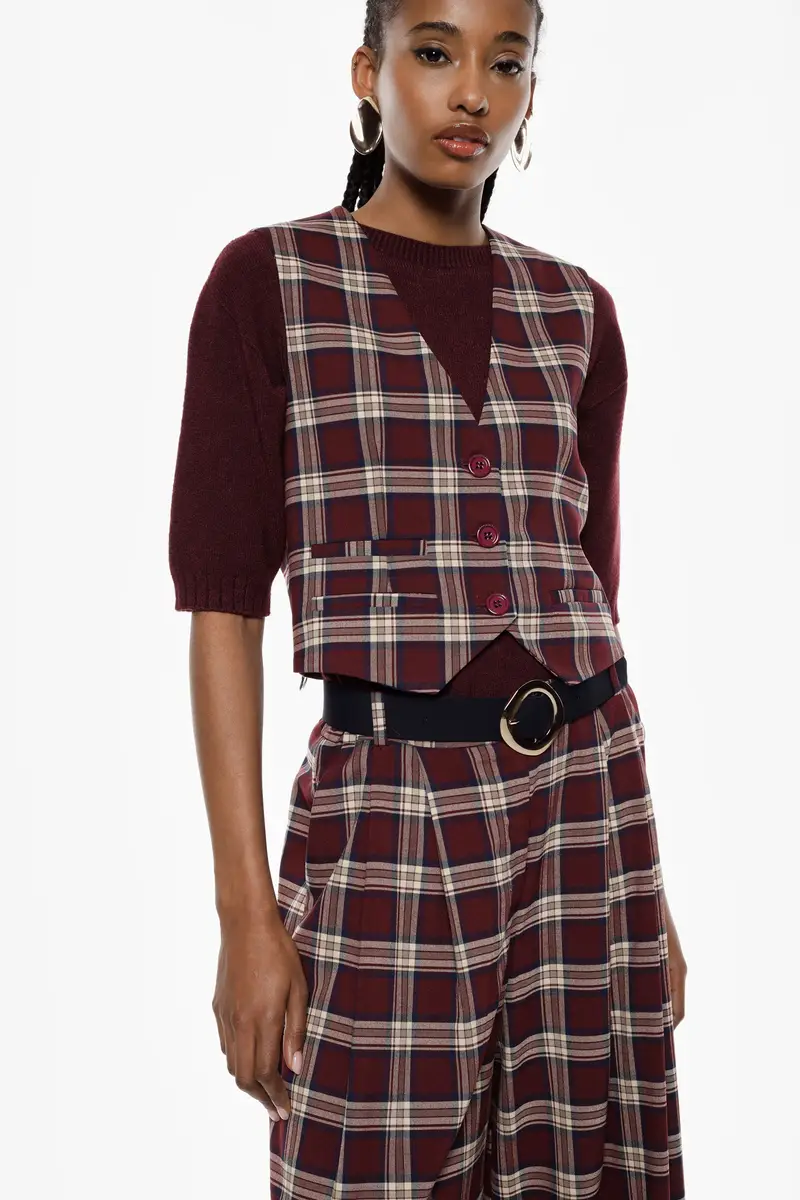 Imperial Gilet Bordeaux 4010496 miniatura 2