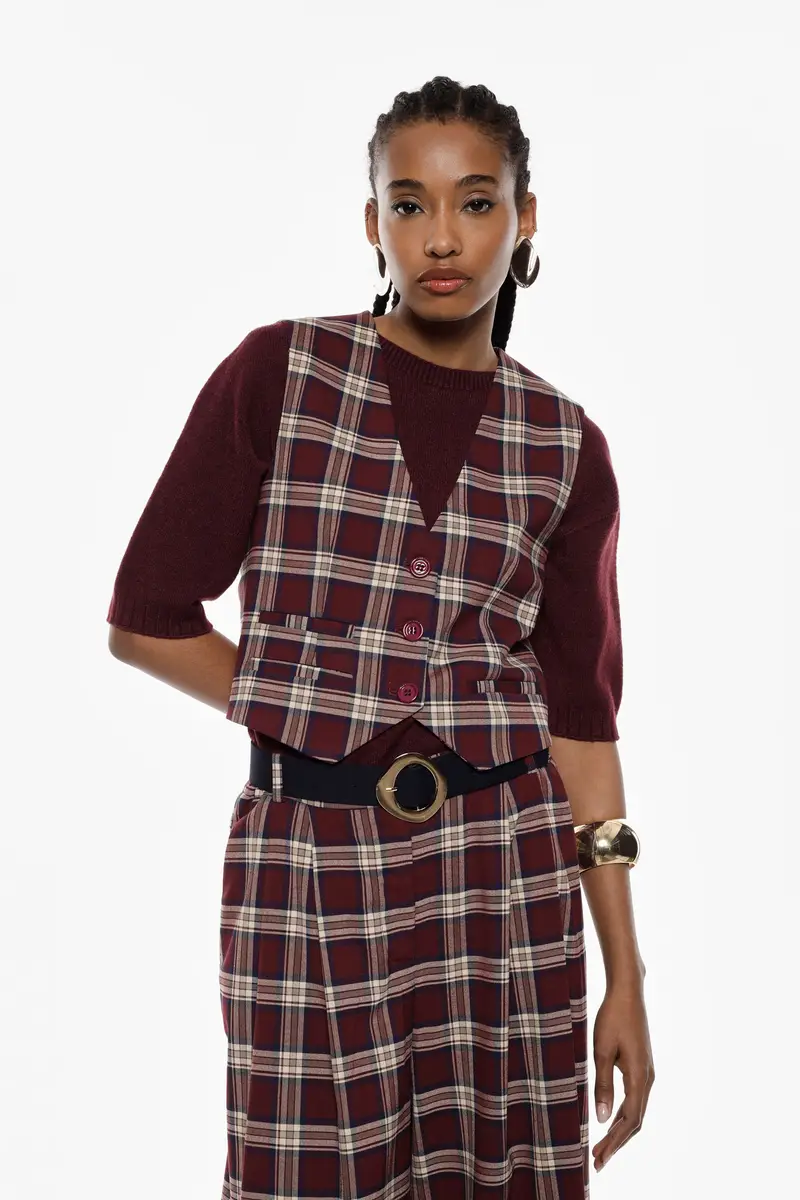 Imperial Gilet Bordeaux 4010496 miniatura 4