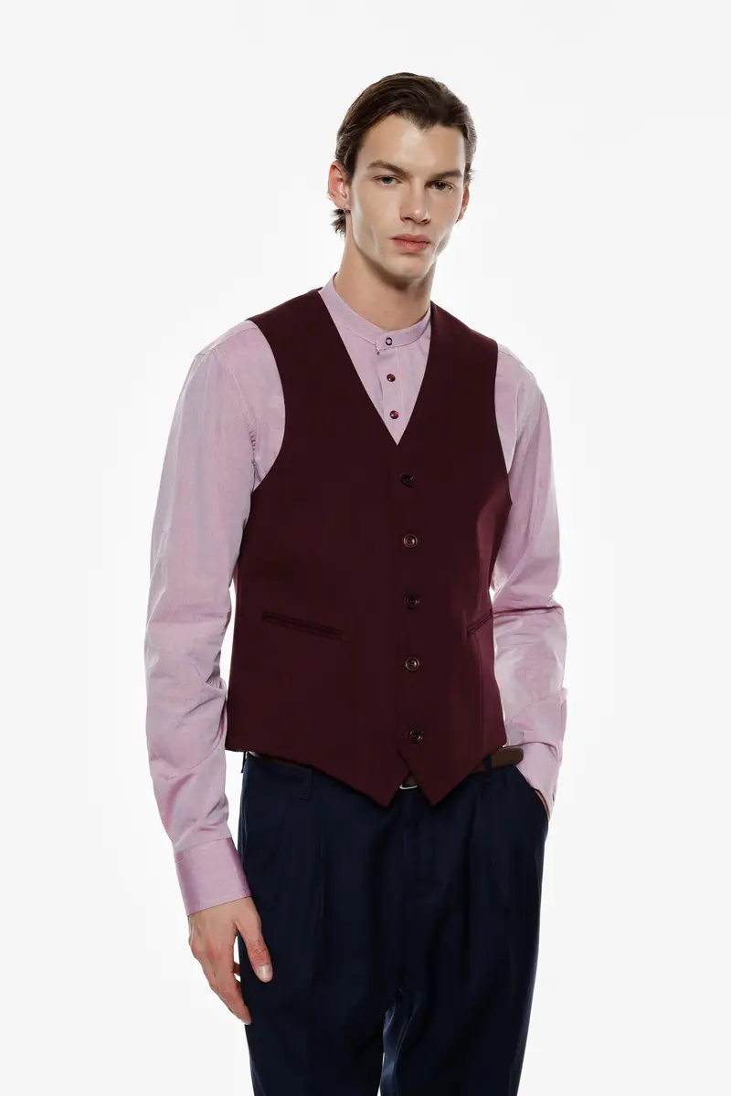 Imperial Gilet Bordeaux 4216704 miniatura 2