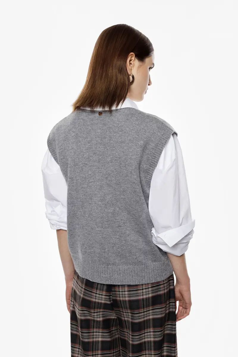 Imperial Gilet Grigio 4299410 miniatura 3