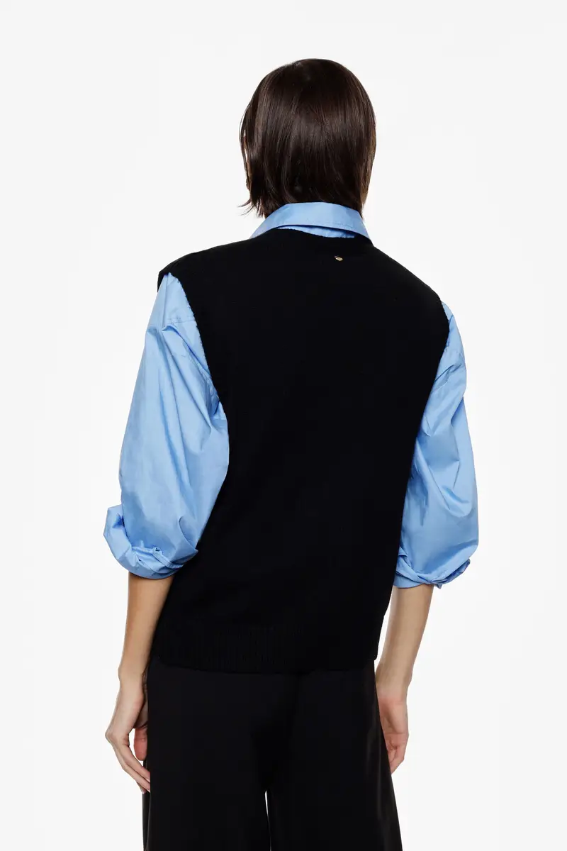 Imperial Gilet Nero 3570891 miniatura 3