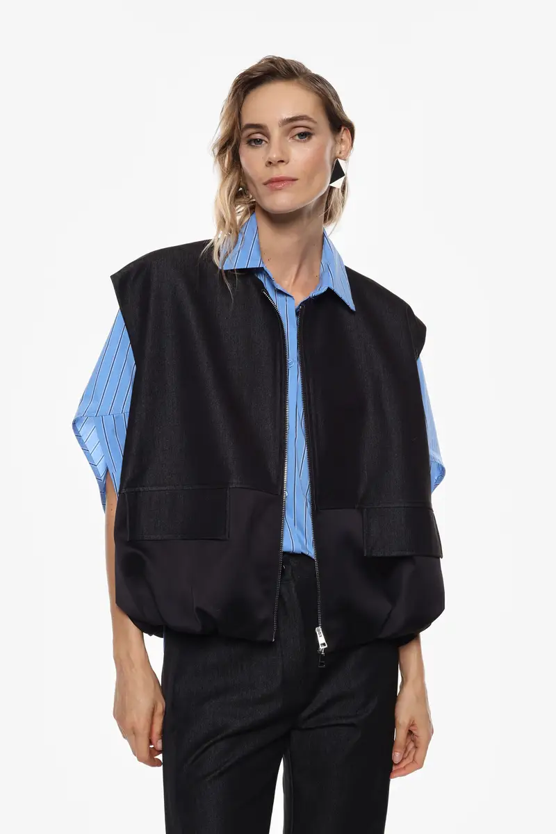 Imperial Gilet Denim 3570909 miniatura 2