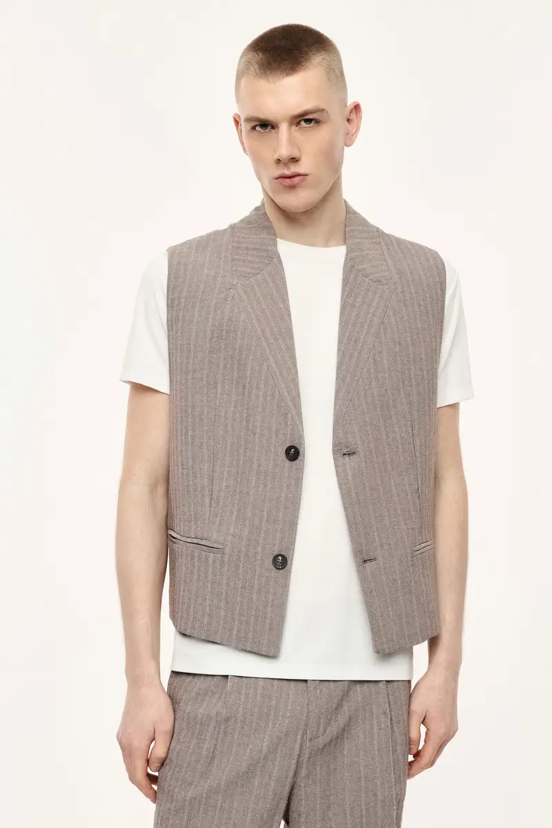 Imperial Gilet Marrone 4216706 miniatura 2