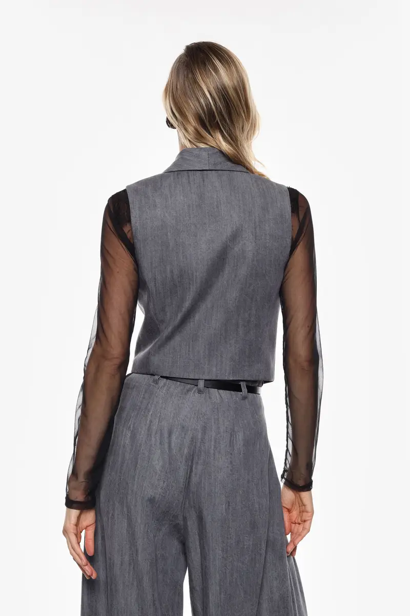 Imperial Gilet Grigio 4346149 miniatura 3