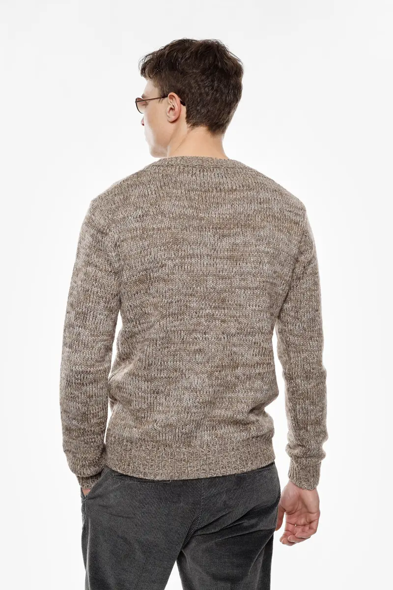 Maglione girocollo classico a maniche lunghe Kaky miniatura 3