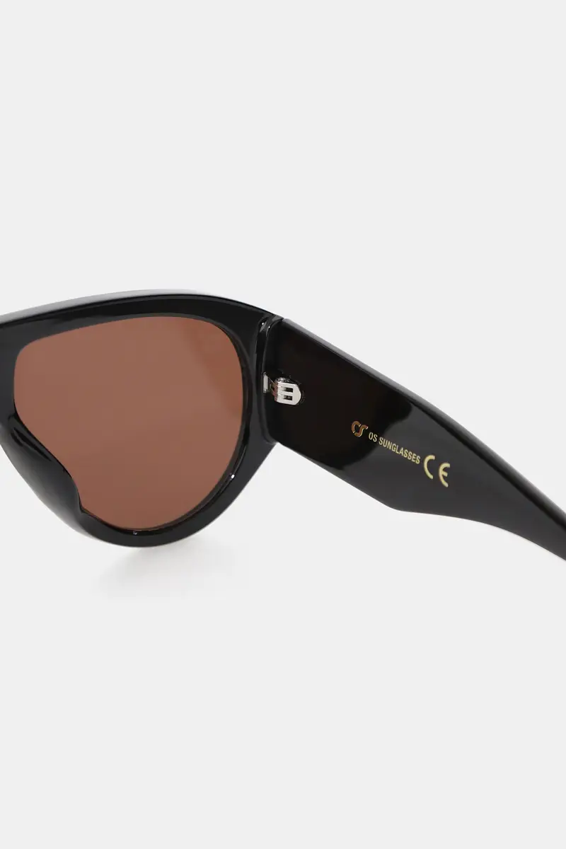 OS SUNGLASSES - Occhiali da sole con montatura spessa Nero miniatura 3