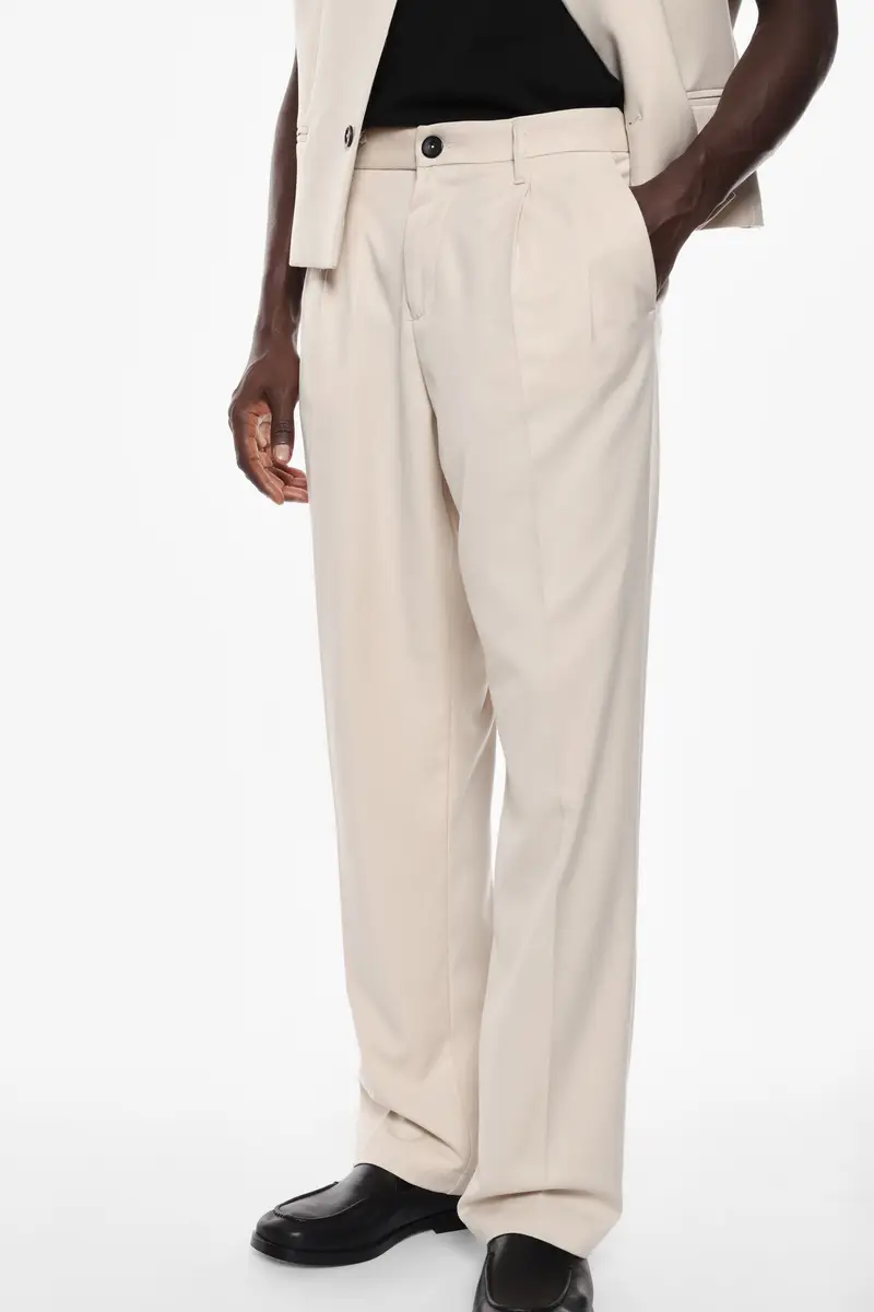 Pantaloni a gamba dritta classici Lana miniatura 4