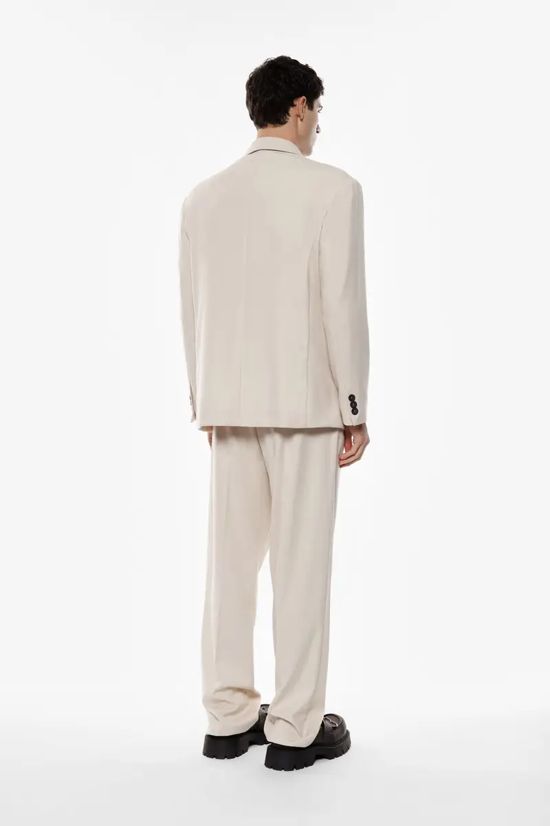 Pantaloni a gamba dritta classici Lana miniatura 3