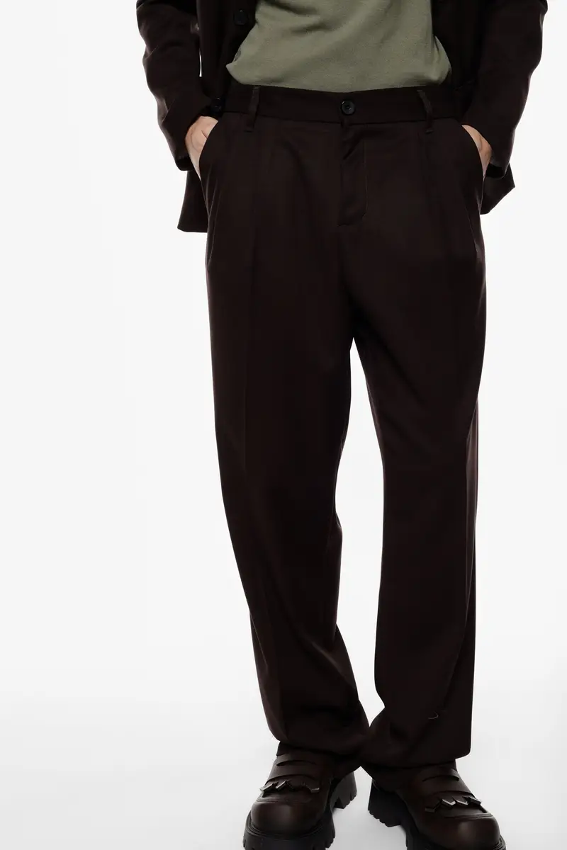 Pantaloni a gamba dritta classici Moro miniatura 4