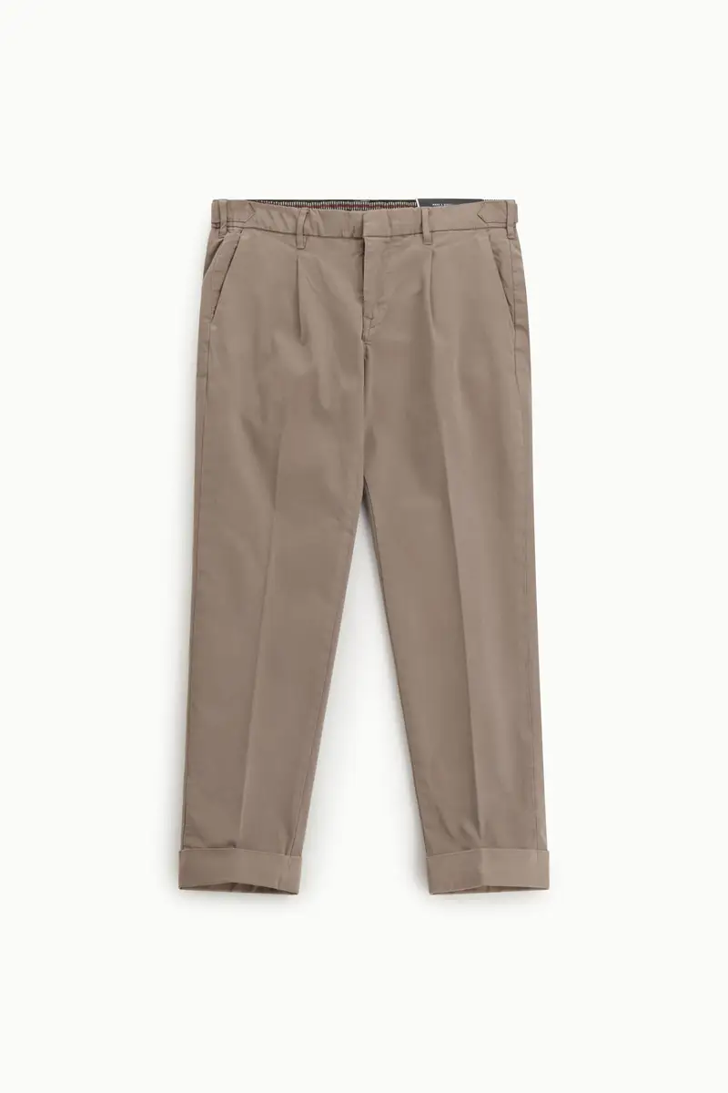 Pantaloni chino con tasche Fango