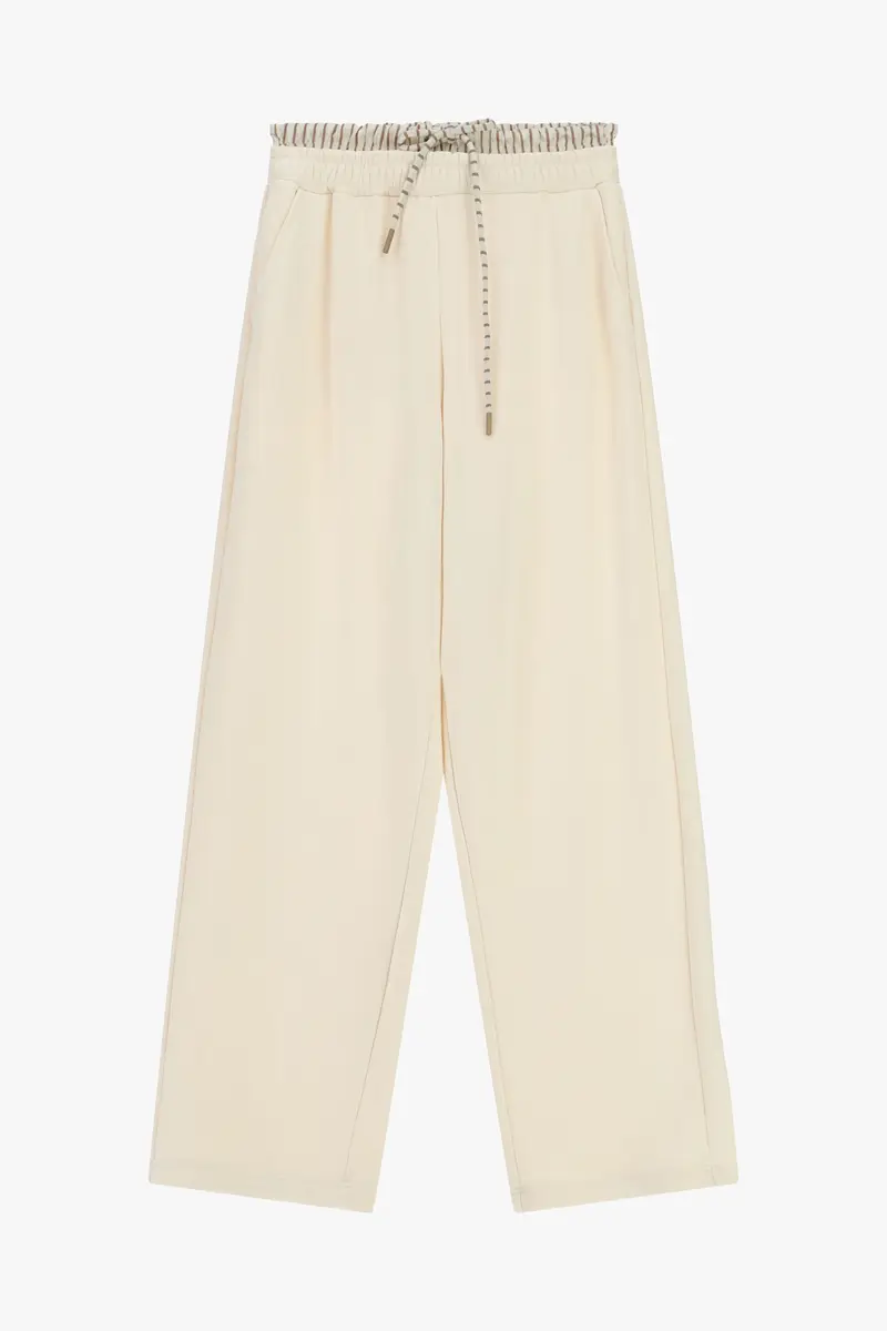 Pantaloni jogging ampi con vita elasticizzata e coulisse Ice