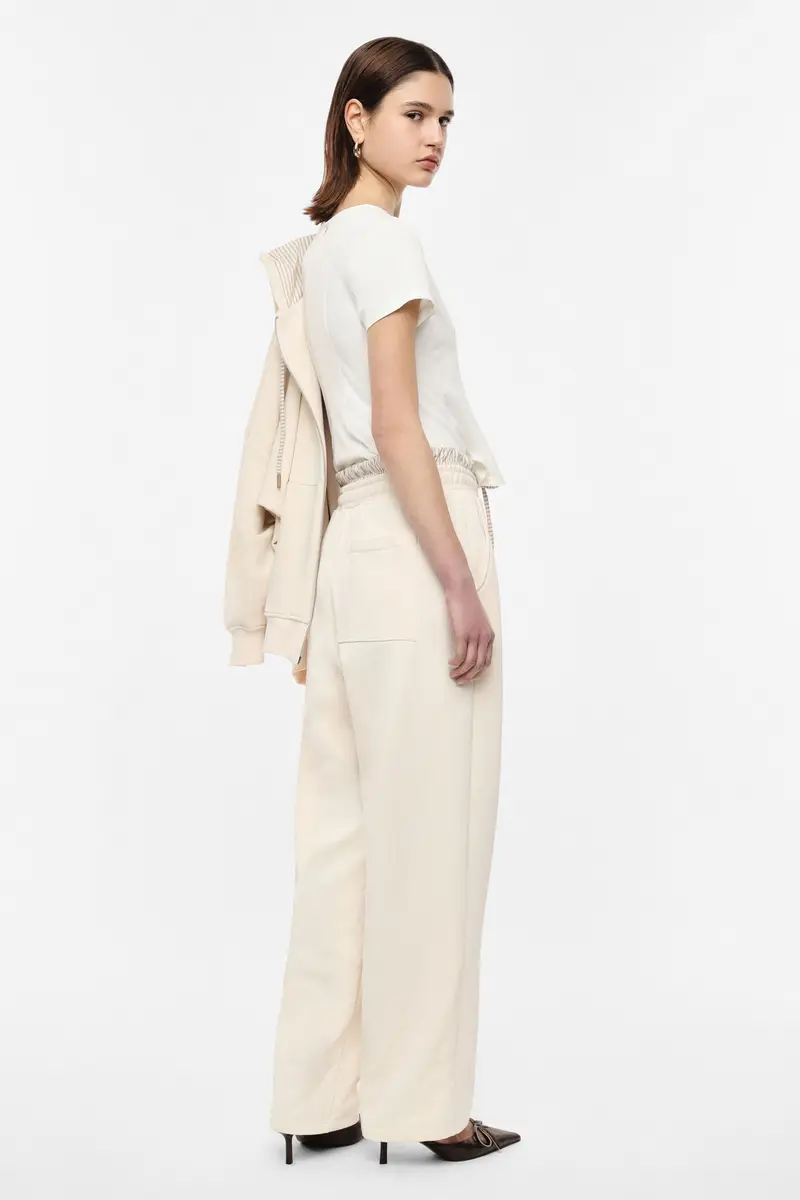 Pantaloni jogging ampi con vita elasticizzata e coulisse Ice miniatura 3