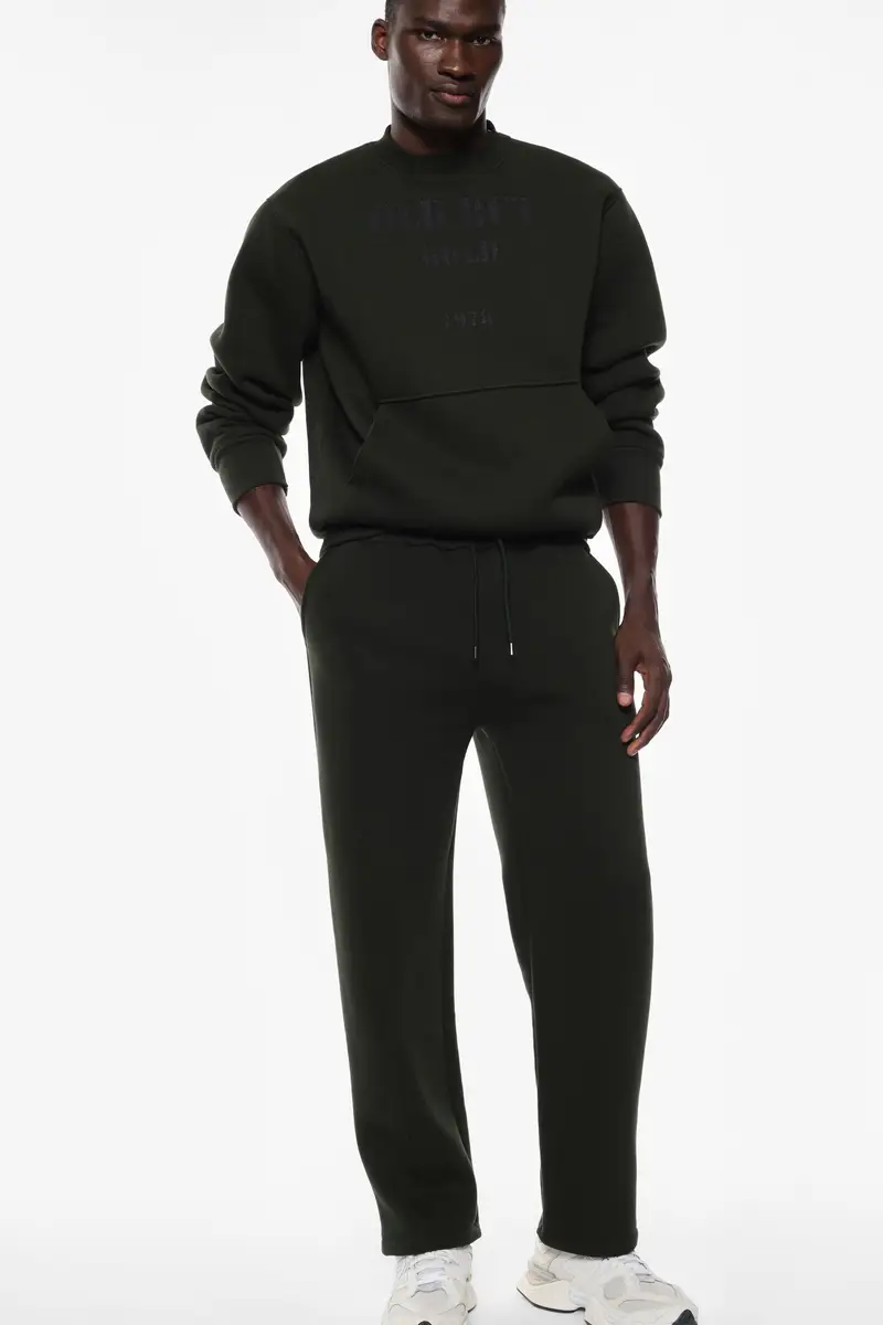 Pantaloni jogging con coulisse e logo laterale Army miniatura 2