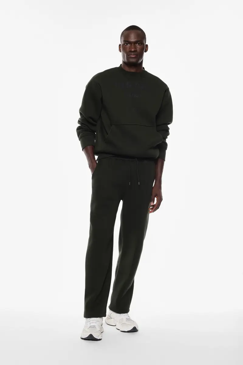 Pantaloni jogging con coulisse e logo laterale Army miniatura 3