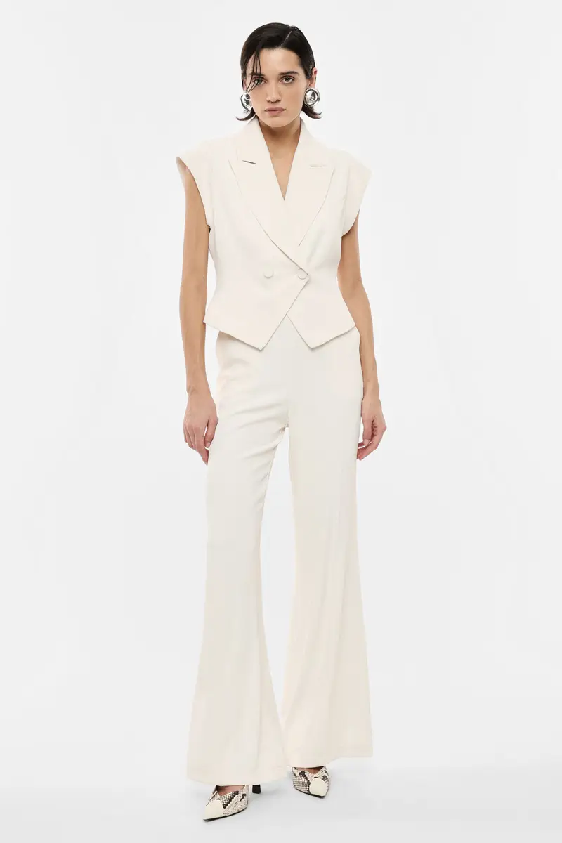 Pantaloni palazzo a vita alta con gamba ampia Zinco miniatura 2