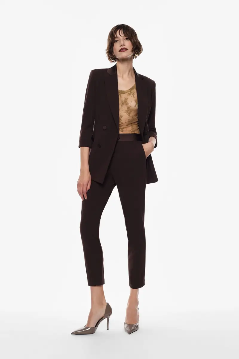 Pantaloni sartoriali a sigaretta Moro miniatura 2