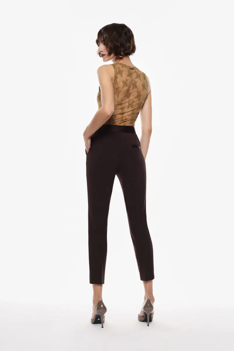 Pantaloni sartoriali a sigaretta Moro miniatura 3