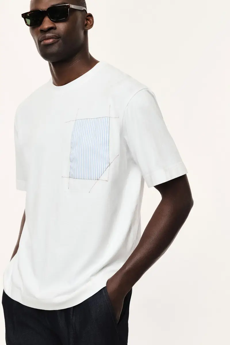 Imperial T-shirt Bianco 4245931 miniatura 2