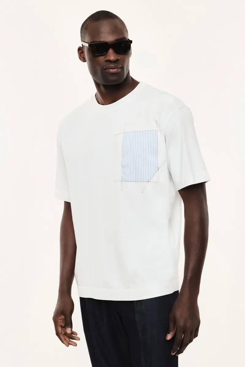 Imperial T-shirt Bianco 4245931 miniatura 3