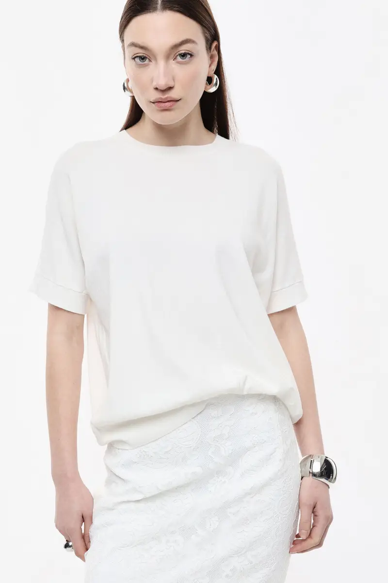 Imperial T-shirt Bianco 4245747 miniatura 2